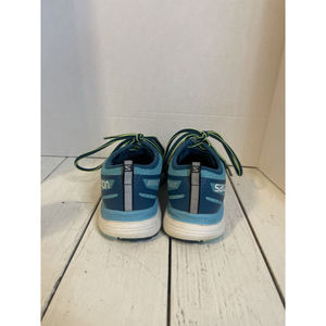 Salomon Womens Sonic RA Max - Teal/ Yellow Running Shoes - Womens Size 7.5